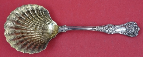 Berry Spoon GW  clam shell 8 1/2